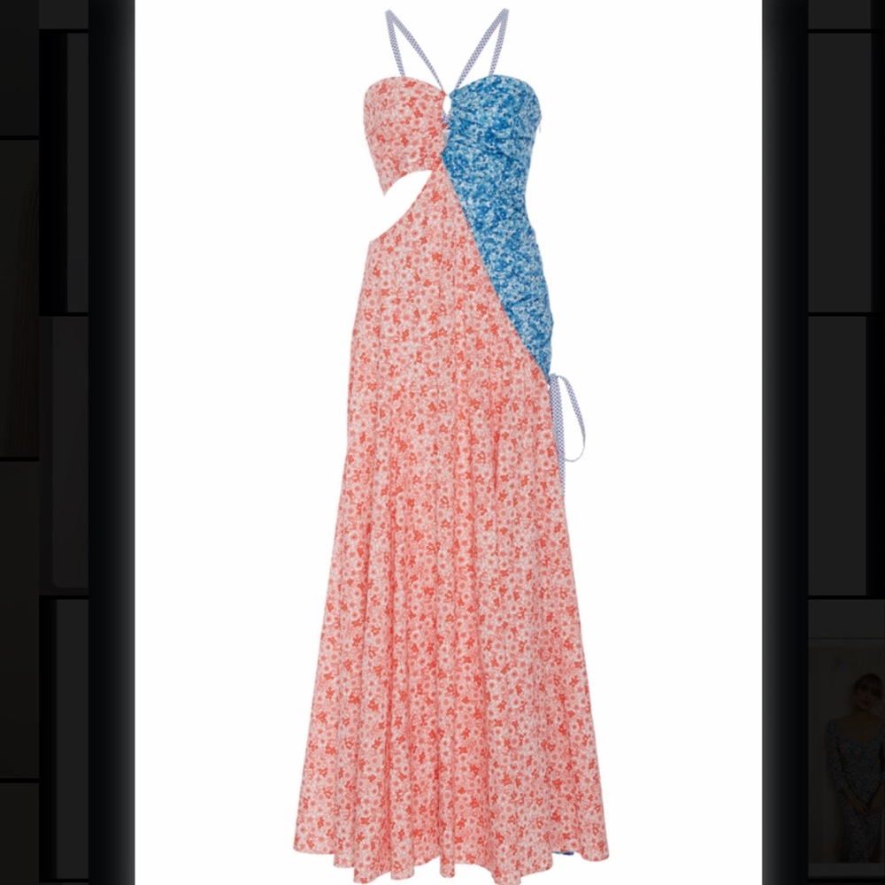 Rosie Assoulin Half and Half Dress